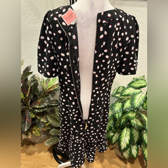 Kate Spade New York Polka dot print mini dress size 10 - Picture 12 of 16